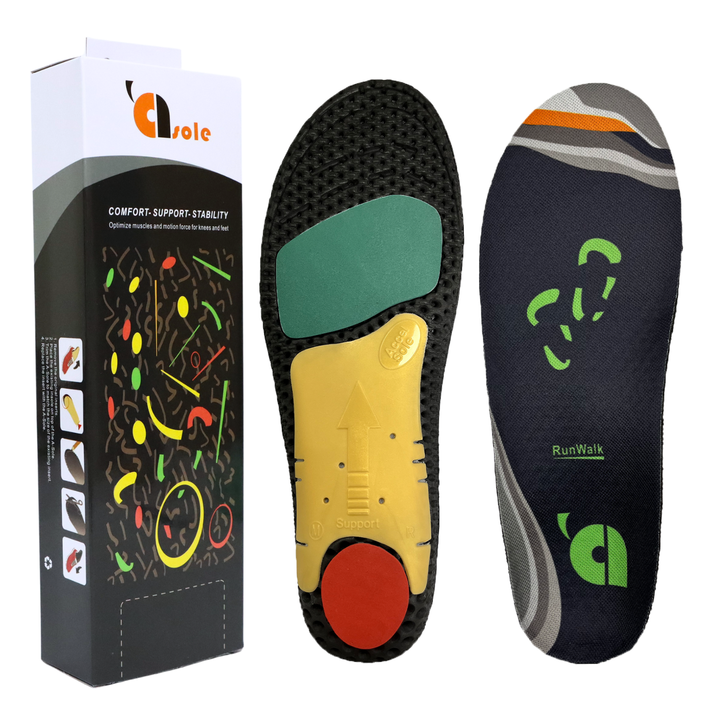 RunWalk｜走る・歩く・立つを支えるインソール