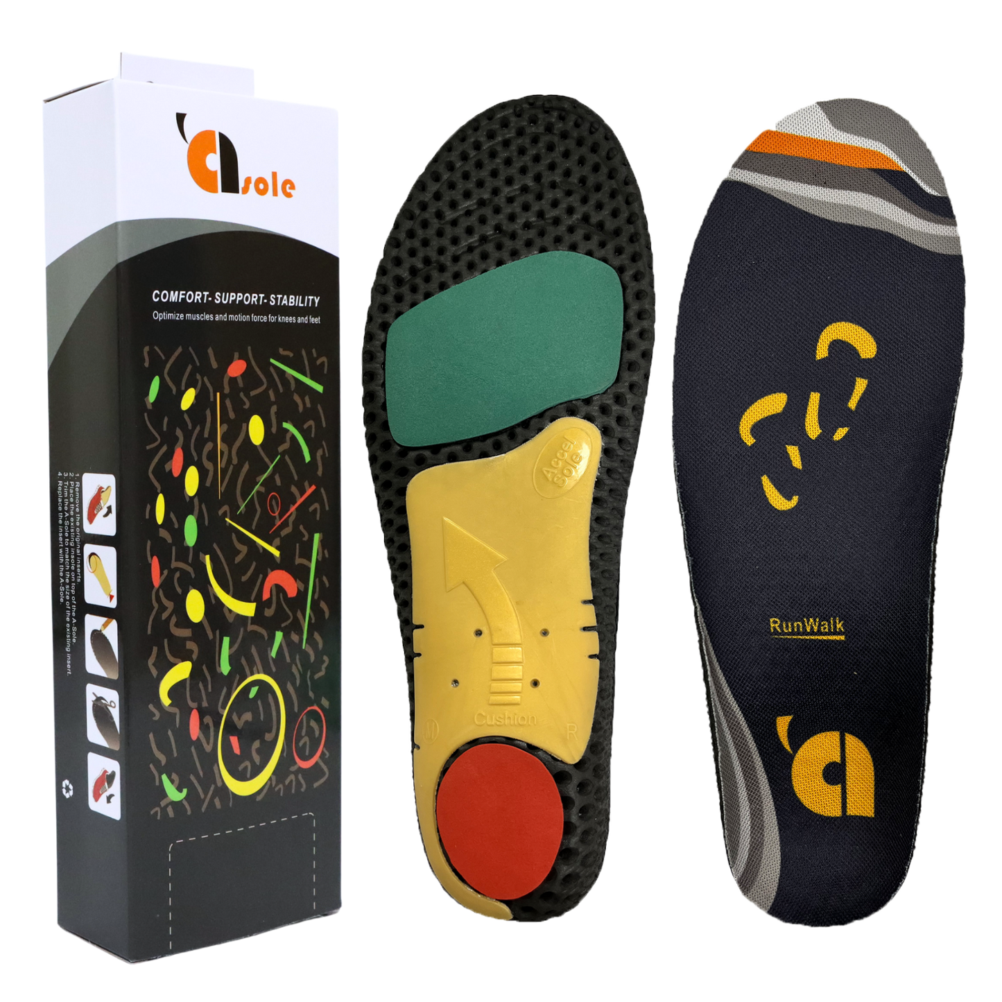 RunWalk｜走る・歩く・立つを支えるインソール